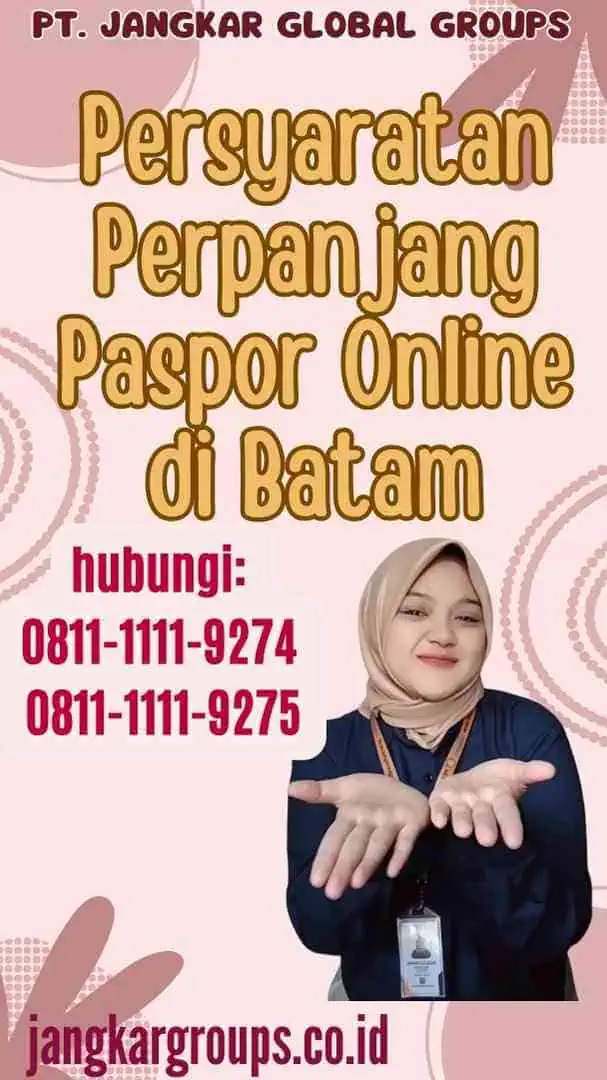 Persyaratan Perpanjang Paspor Online di Batam