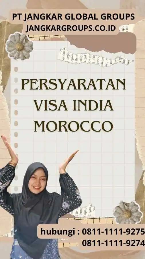 Persyaratan Visa India Morocco