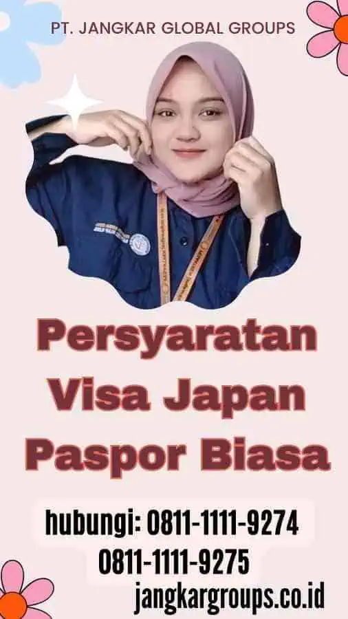 Persyaratan Visa Japan Paspor Biasa