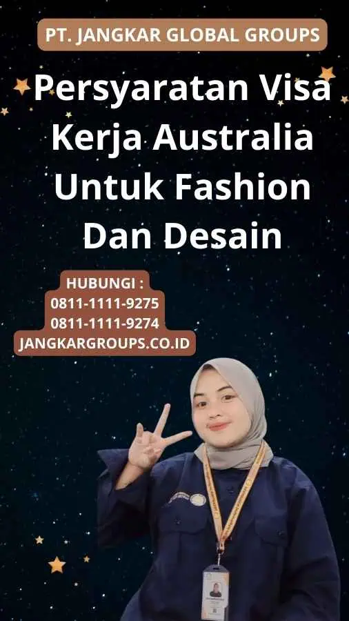 Persyaratan Visa Kerja Australia Untuk Fashion Dan Desain