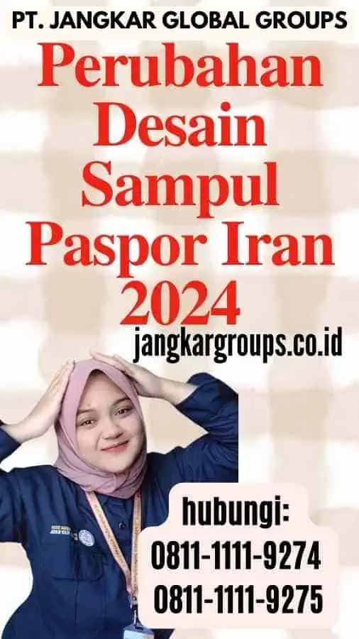 Perubahan Desain Sampul Paspor Iran 2024