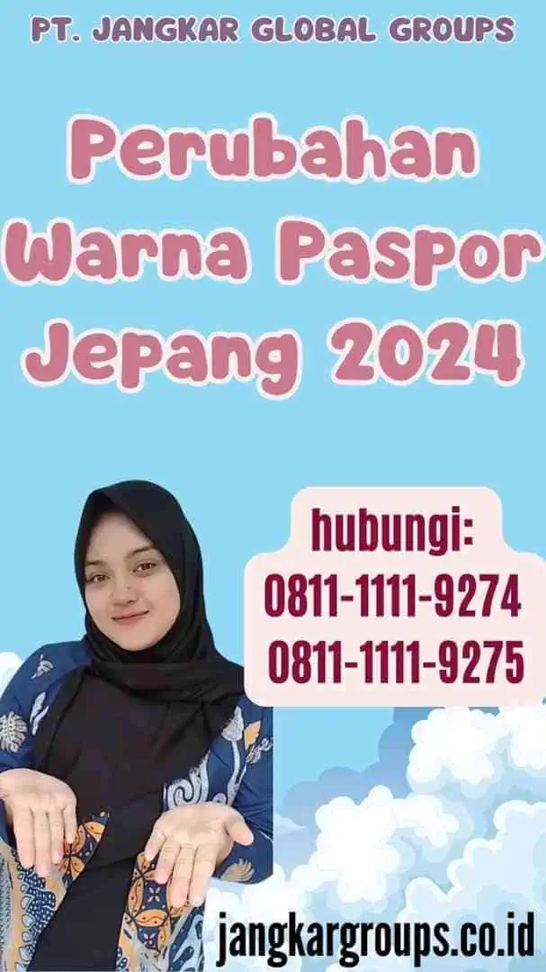 Perubahan Warna Paspor Jepang 2024