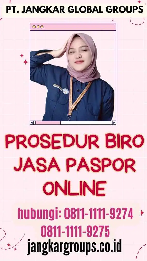 Prosedur Biro Jasa Paspor Online