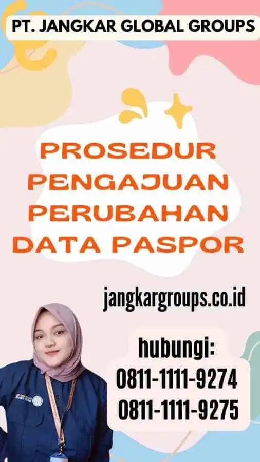 Prosedur Pengajuan Perubahan Data Paspor