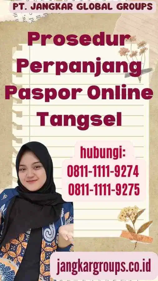 Prosedur Perpanjang Paspor Online Tangsel