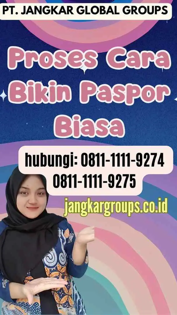 Proses Cara Bikin Paspor Biasa