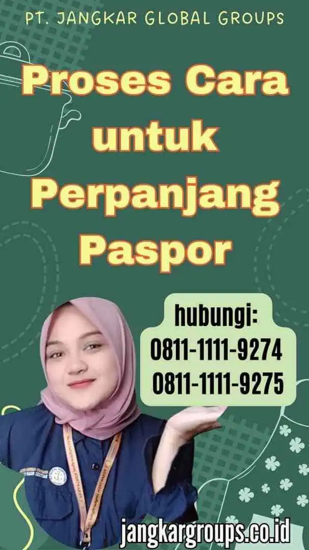 Proses Cara untuk Perpanjang Paspor