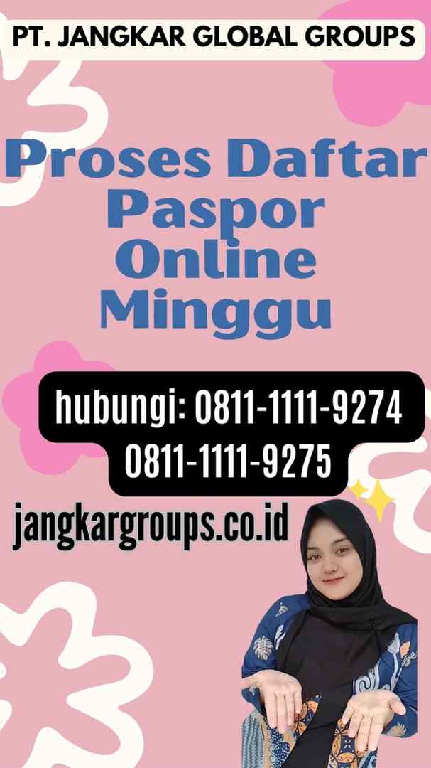 Proses Daftar Paspor Online Minggu