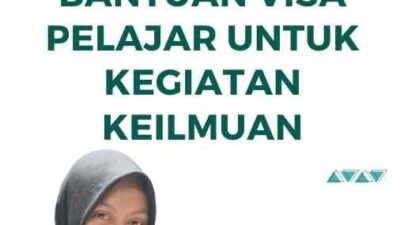 Layanan untuk Bantuan Visa Pelajar Untuk Kegiatan Keilmuan