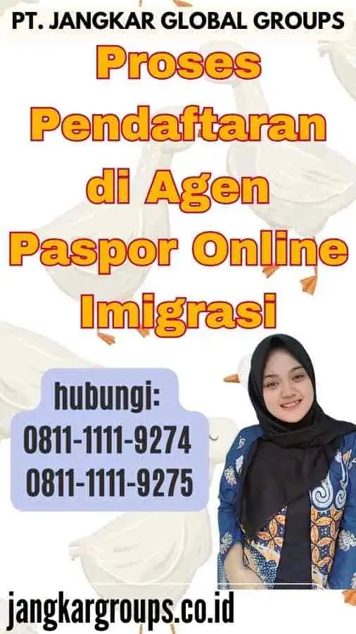 Proses Pendaftaran di Agen Paspor Online Imigrasi