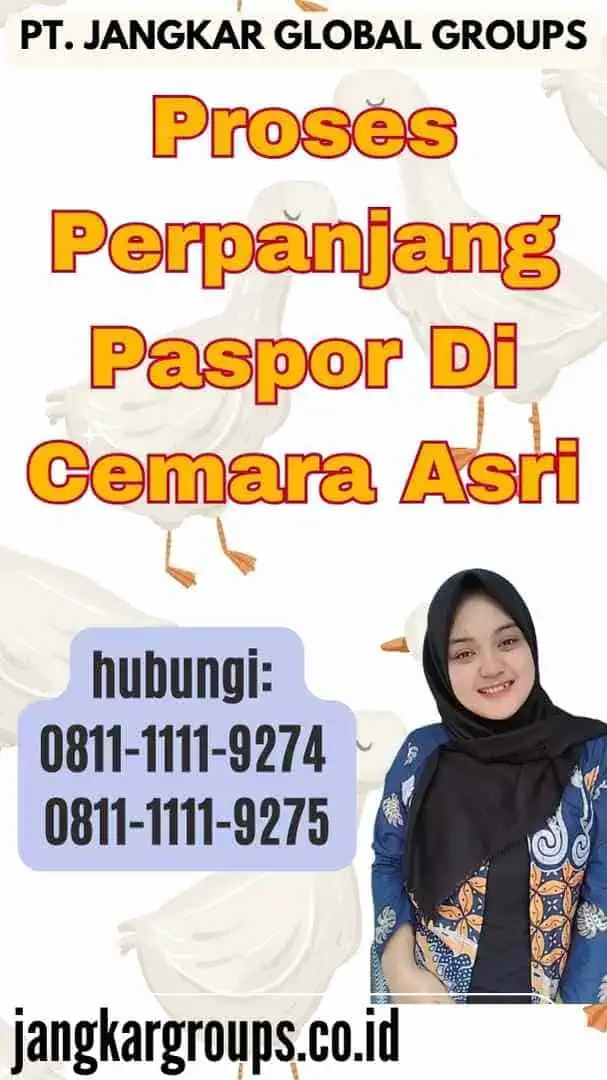 Proses Perpanjang Paspor Di Cemara Asri