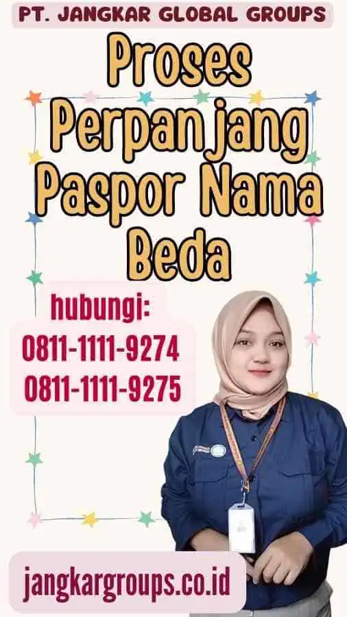 Proses Perpanjang Paspor Nama Beda