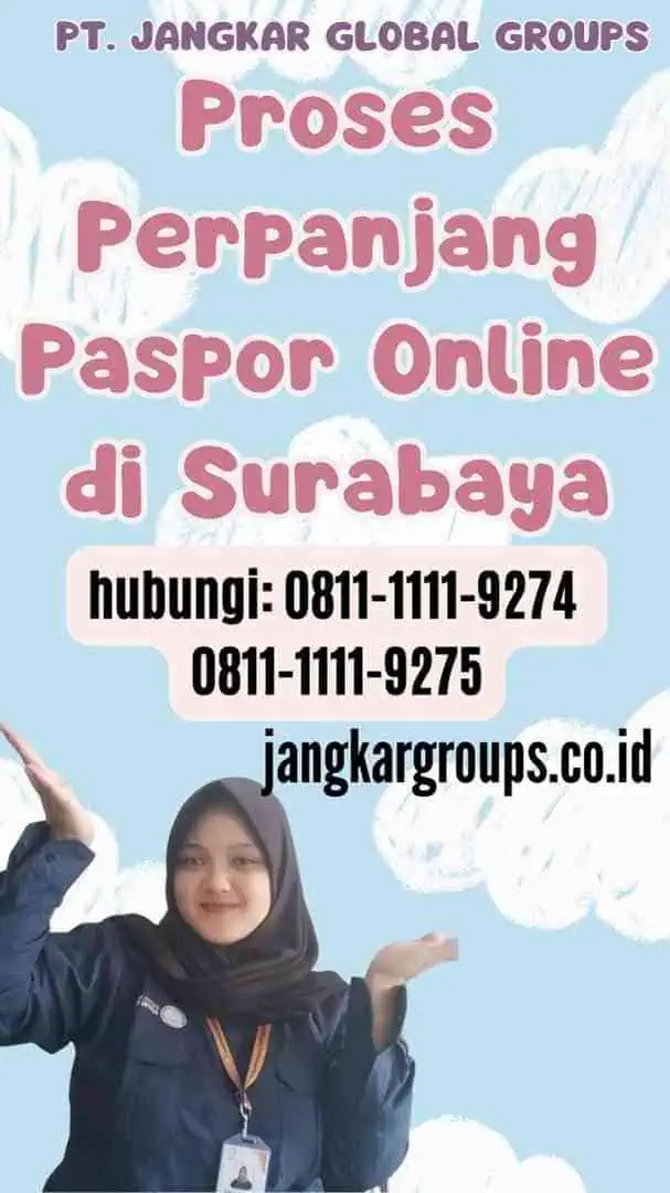 Proses Perpanjang Paspor Online di Surabaya