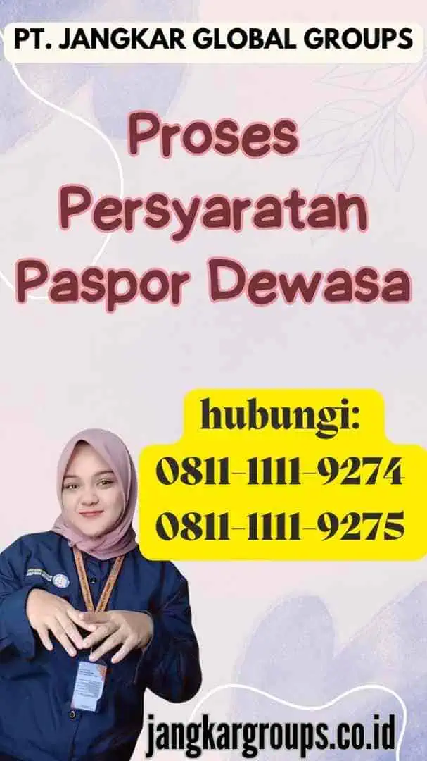 Proses Persyaratan Paspor Dewasa