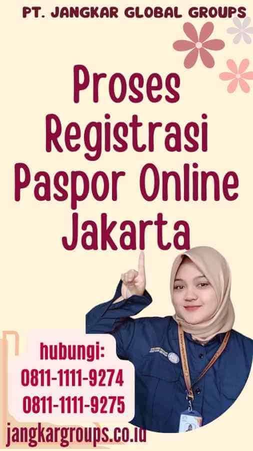 Proses Registrasi Paspor Online Jakarta