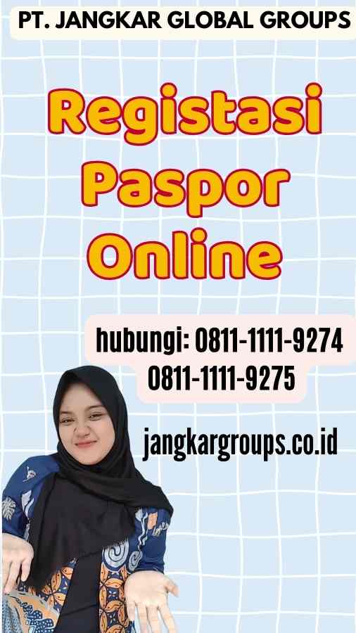 Registasi Paspor Online