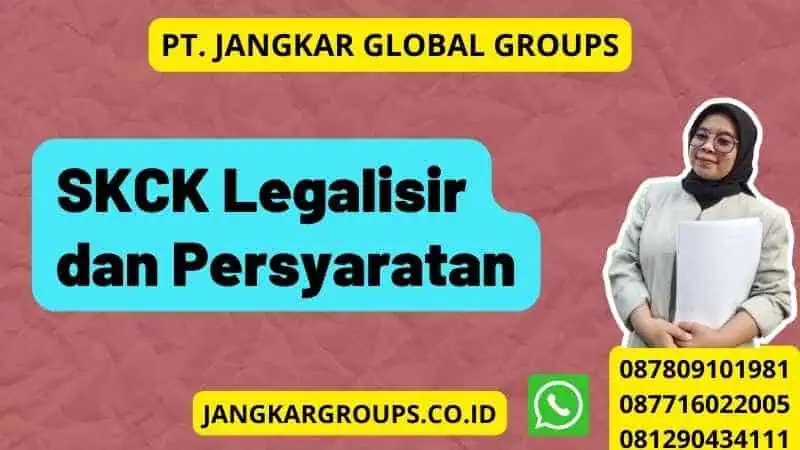 SKCK Legalisir dan Persyaratan