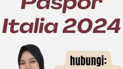 Sampul Paspor Italia 2024