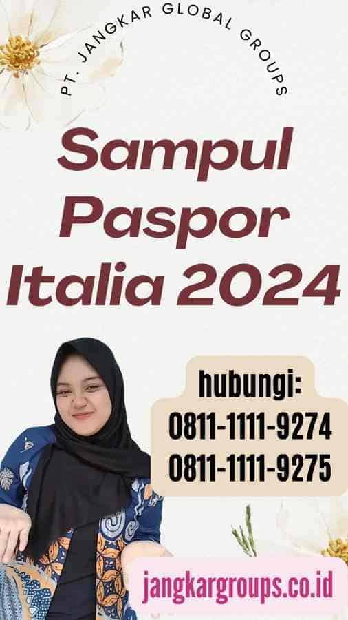 Sampul Paspor Italia 2024