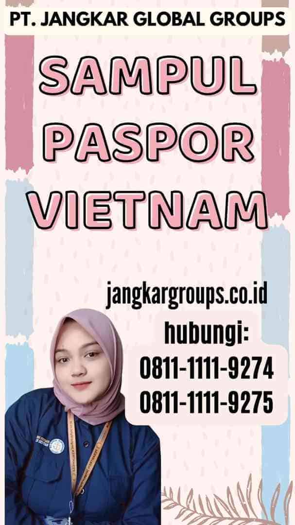 Sampul Paspor Vietnam