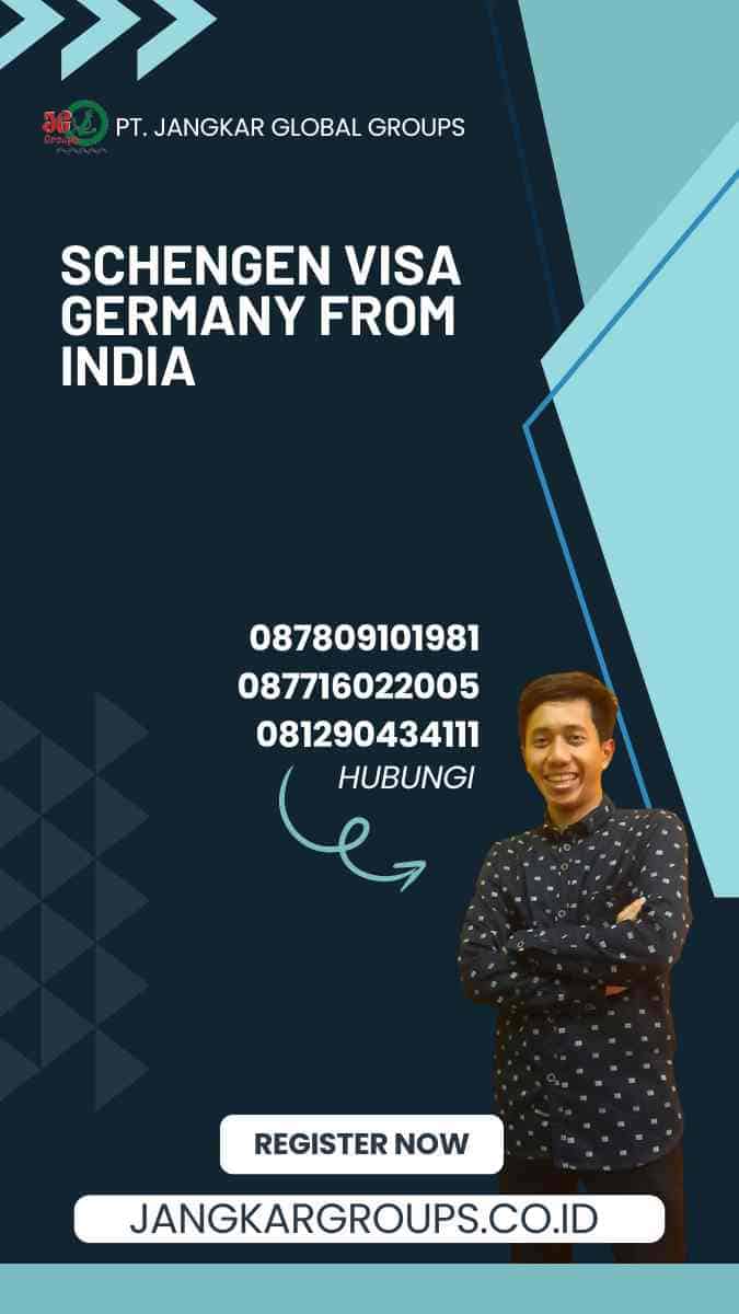 Schengen Visa Germany From India