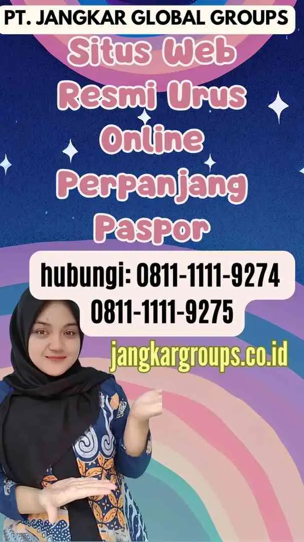 Situs Web Resmi Urus Online Perpanjang Paspor