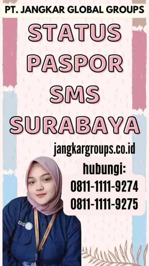 Status Paspor SMS Surabaya