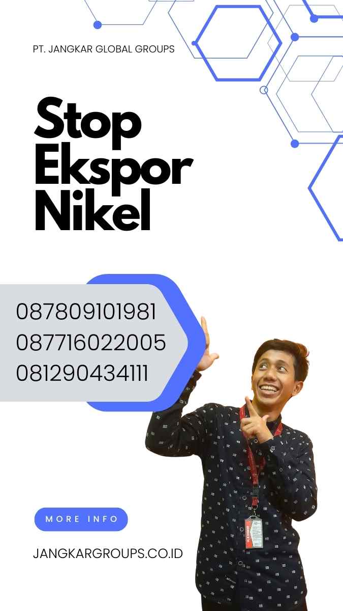 Stop Ekspor Nikel