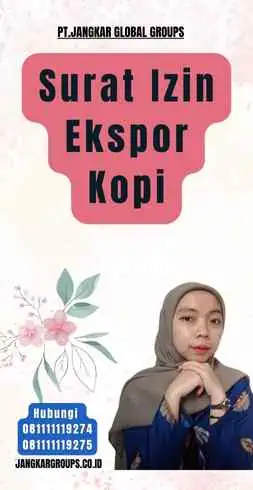 Surat Izin Ekspor Kopi