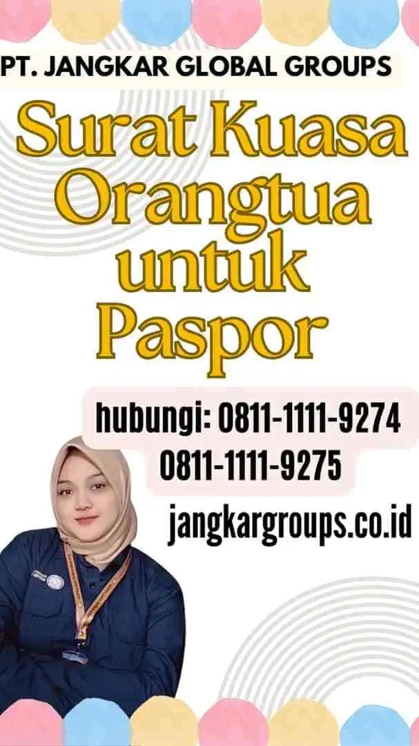 Surat Kuasa Orangtua untuk Paspor