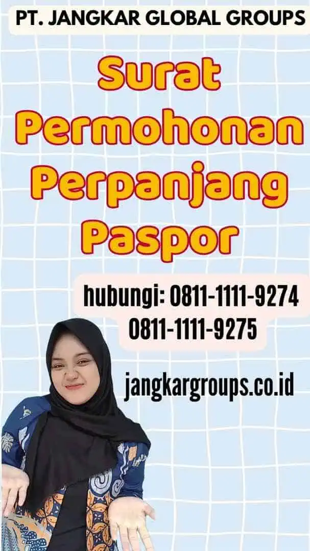 Surat Permohonan Perpanjang Paspor