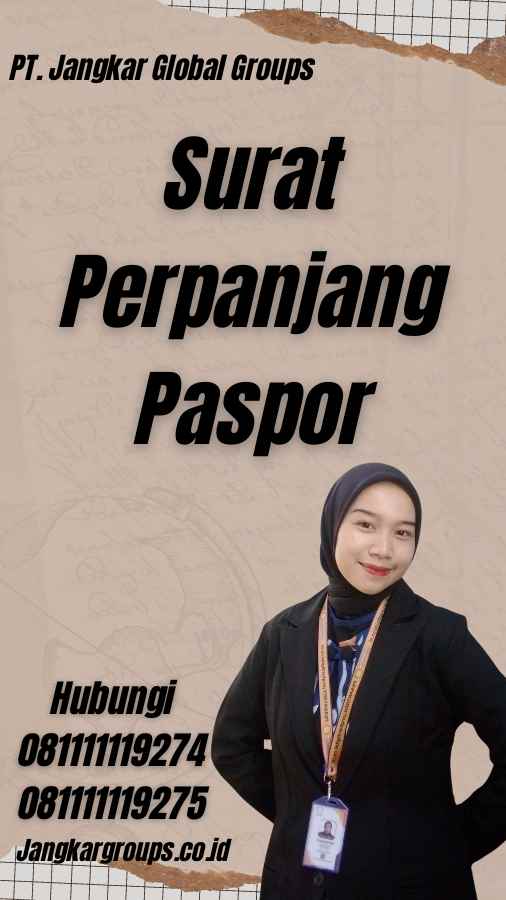 Surat Perpanjang Paspor