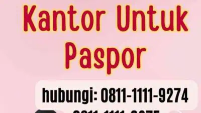 Surat Rekomendasi Kantor Untuk Paspor