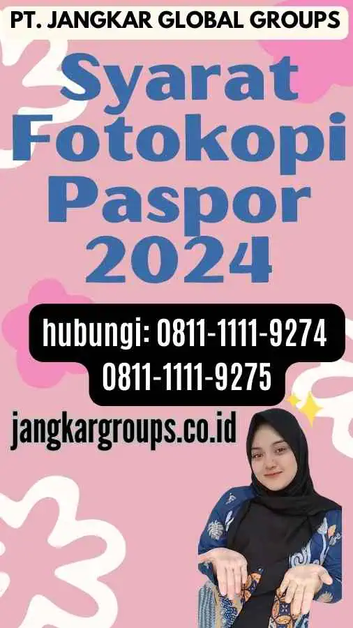 Syarat Fotokopi Paspor 2024