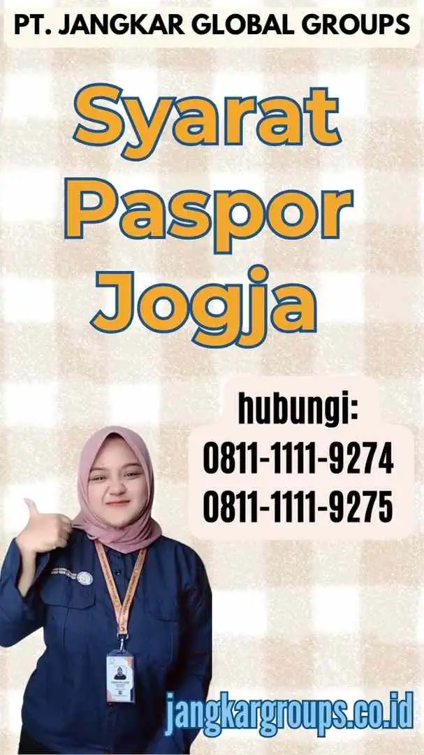 Syarat Paspor Jogja