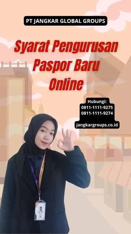 Syarat Pengurusan Paspor Baru Online