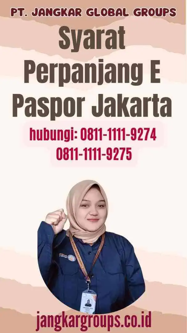 Syarat Perpanjang E Paspor Jakarta