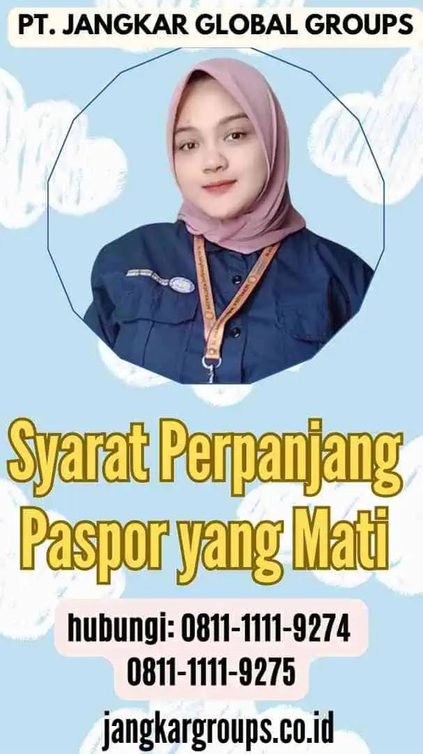 Syarat Perpanjang Paspor yang Mati