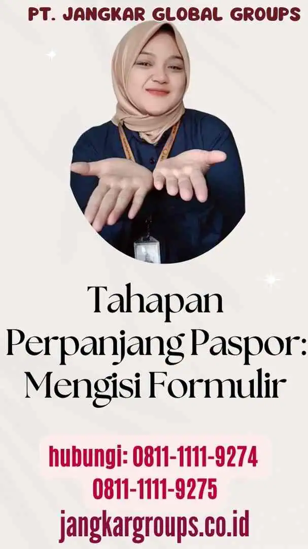 Tahapan Perpanjang Paspor Mengisi Formulir