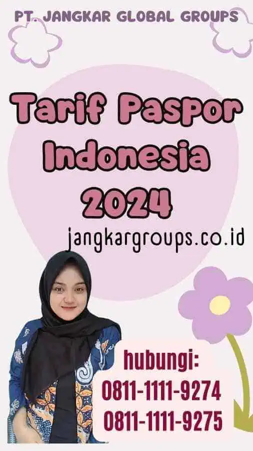 Tarif Paspor Indonesia 2024