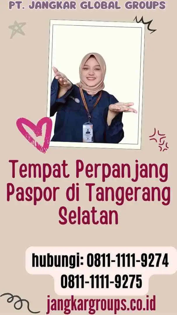 Tempat Perpanjang Paspor di Tangerang Selatan