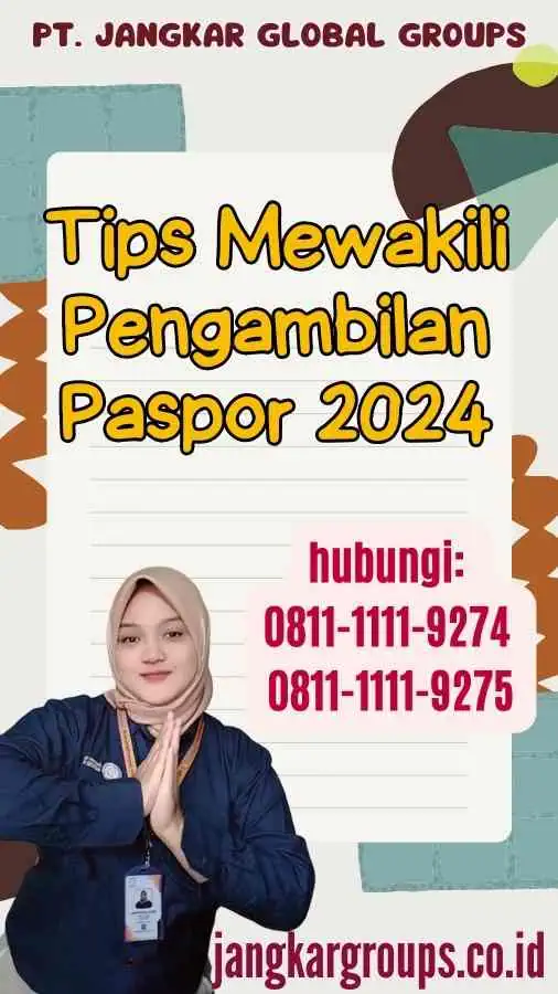 Tips Mewakili Pengambilan Paspor 2024