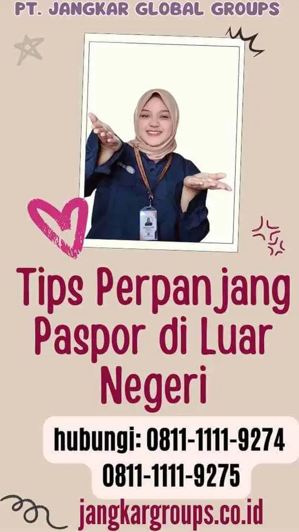 Tips Perpanjang Paspor di Luar Negeri