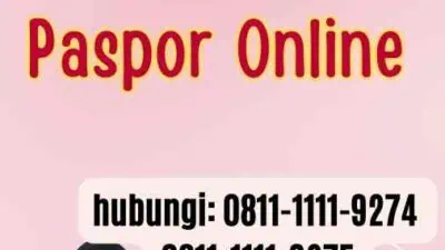 Trik Daftar Paspor Online