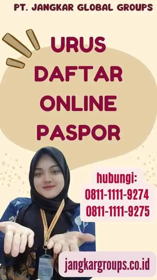 Urus Daftar Online Paspor