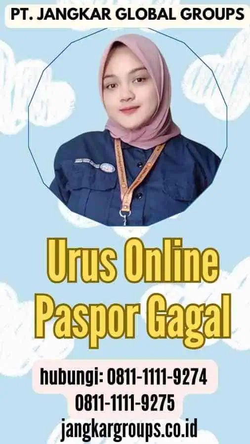 Urus Online Paspor Gagal