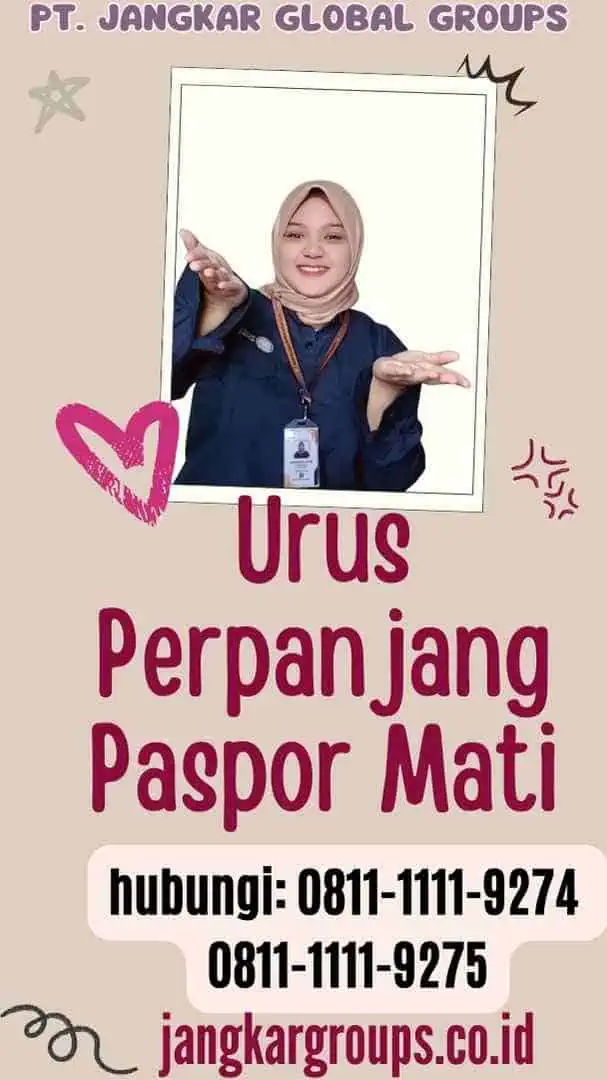 Urus Perpanjang Paspor Mati