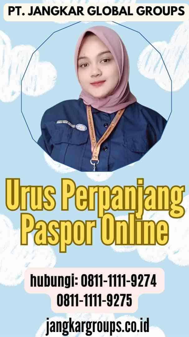 Urus Perpanjang Paspor Online