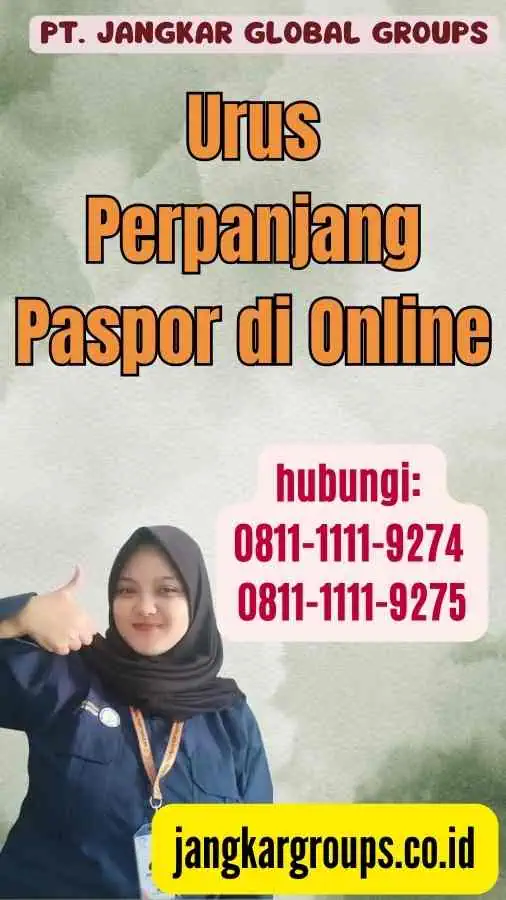 Urus Perpanjang Paspor di Online