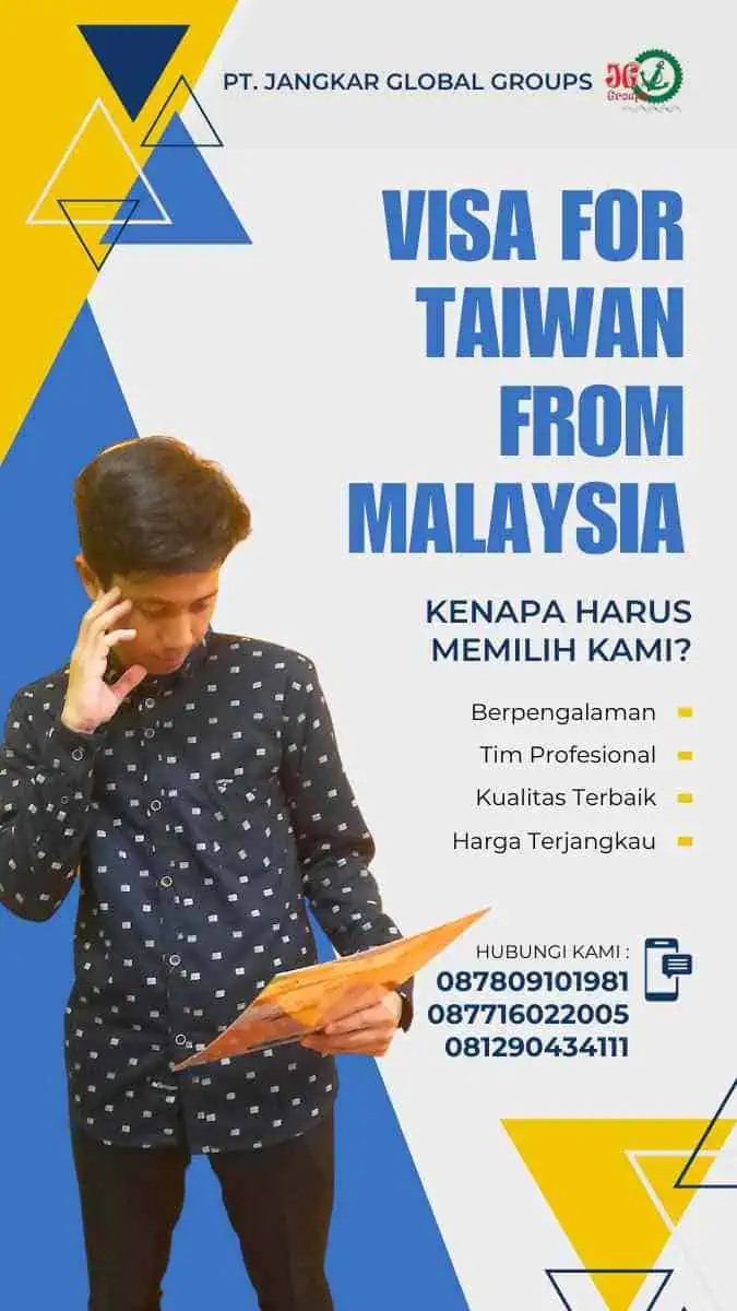 Visa For Taiwan From Malaysia